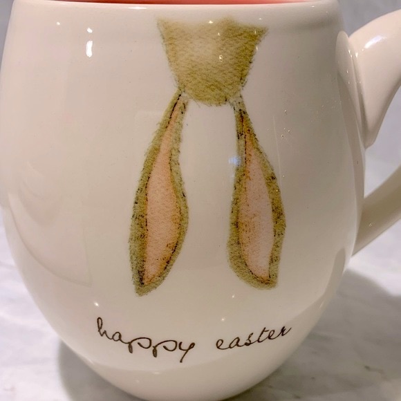 Rae Dunn Happy Easter Mug with pink interior - Picture 5 of 5